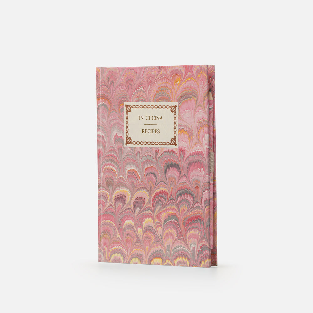 Taccuino Ricette<br>Copertina rigida - Collezione “Pavoni”