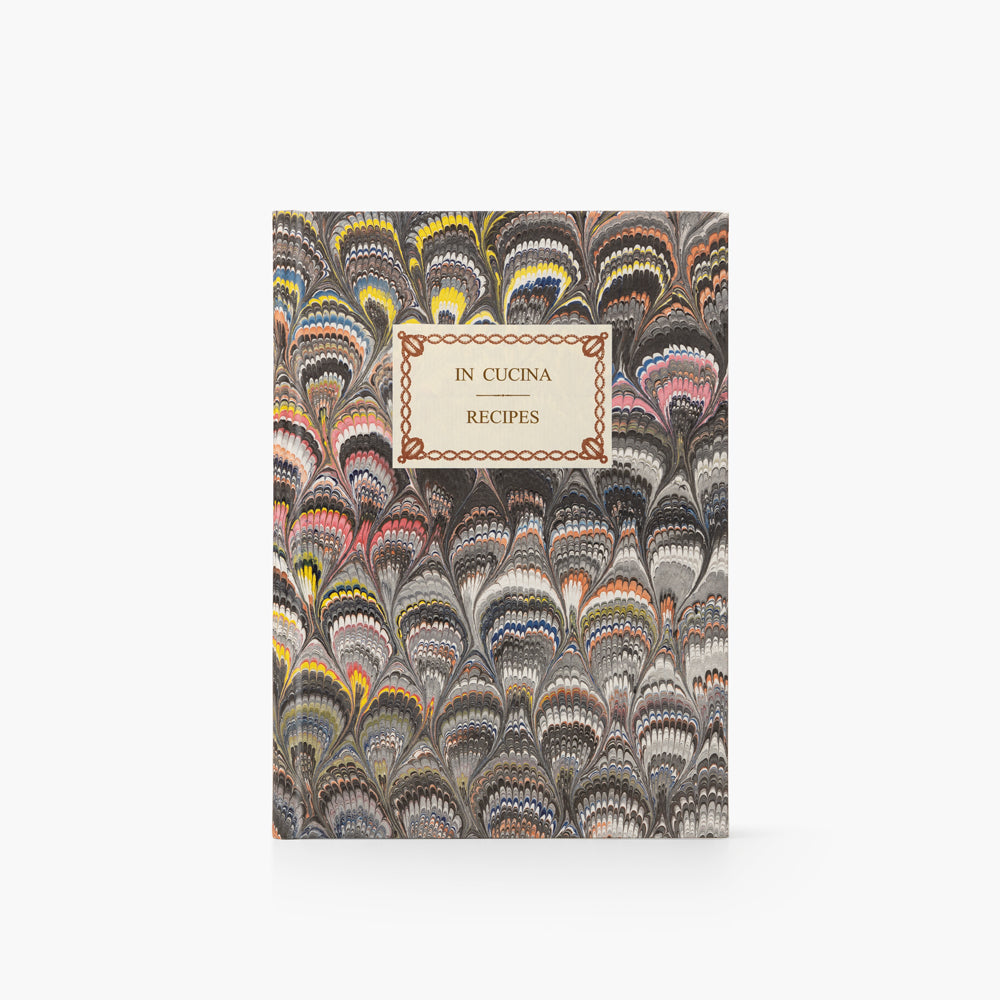 Taccuino Ricette<br>Copertina rigida - Collezione “Pavoni”