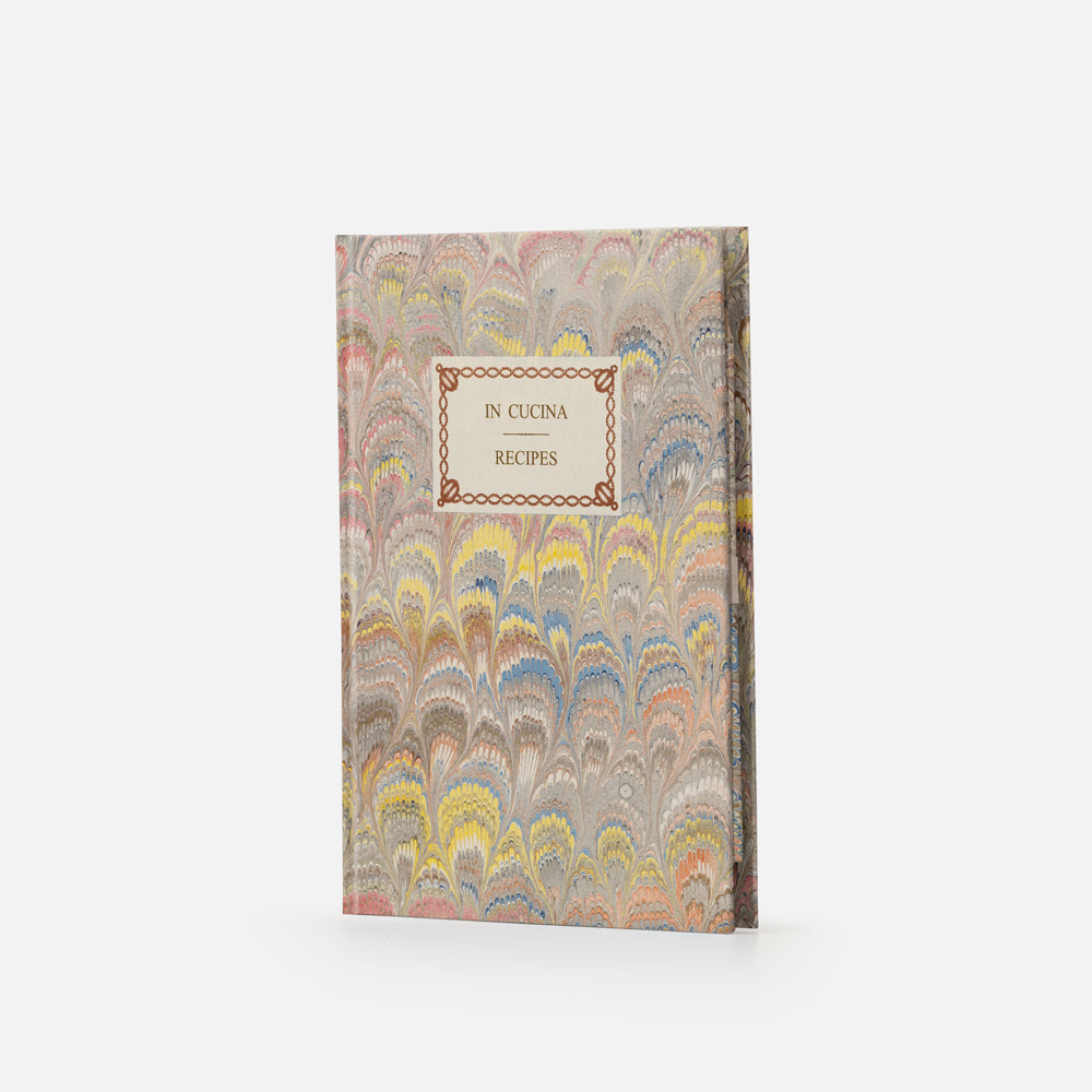 Taccuino Ricette<br>Copertina rigida - Collezione “Pavoni”