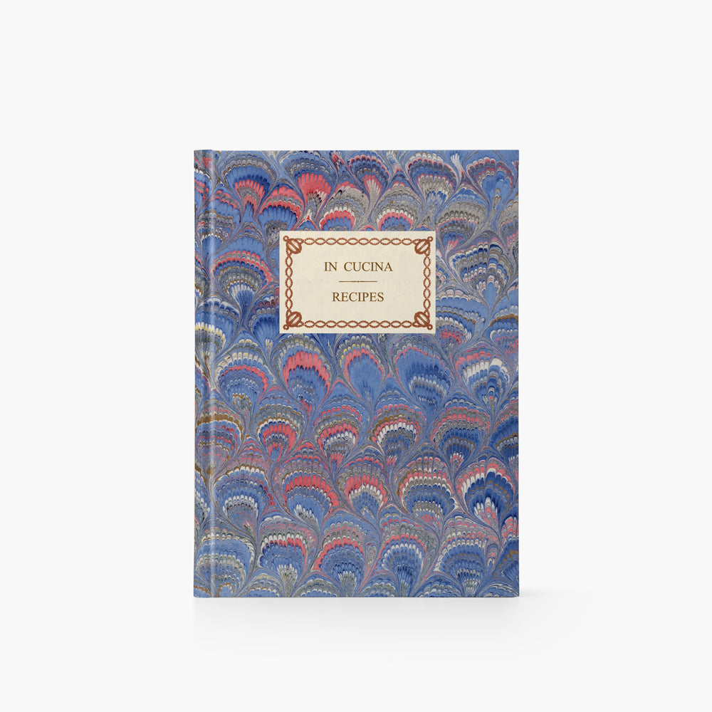 Taccuino Ricette<br>Copertina rigida - Collezione “Pavoni”