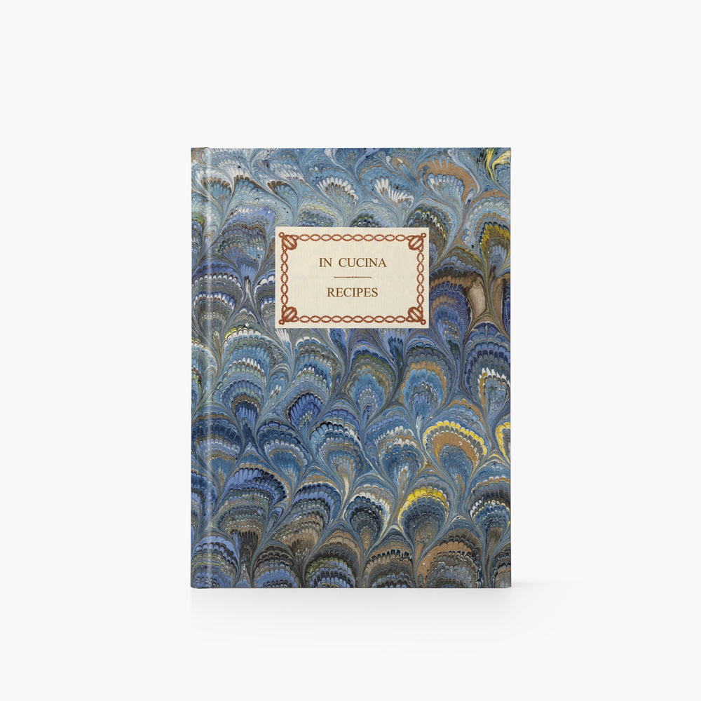 Taccuino Ricette<br>Copertina rigida - Collezione “Pavoni”