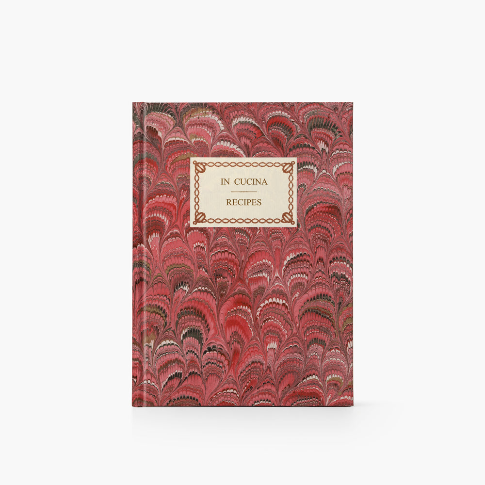 Taccuino Ricette<br>Copertina rigida - Collezione “Pavoni”