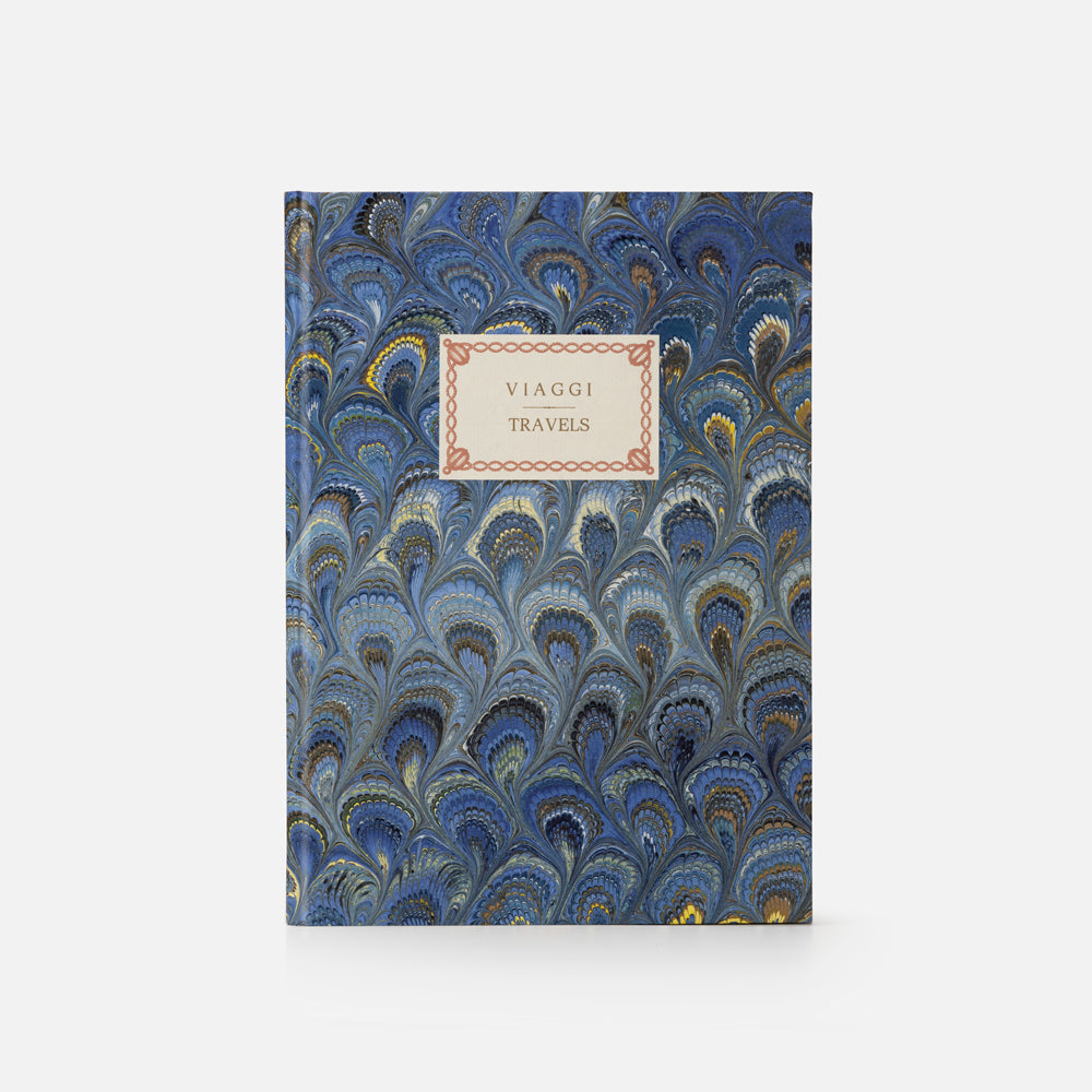 Taccuino Viaggi<br>Copertina rigida - Collezione Pavoni