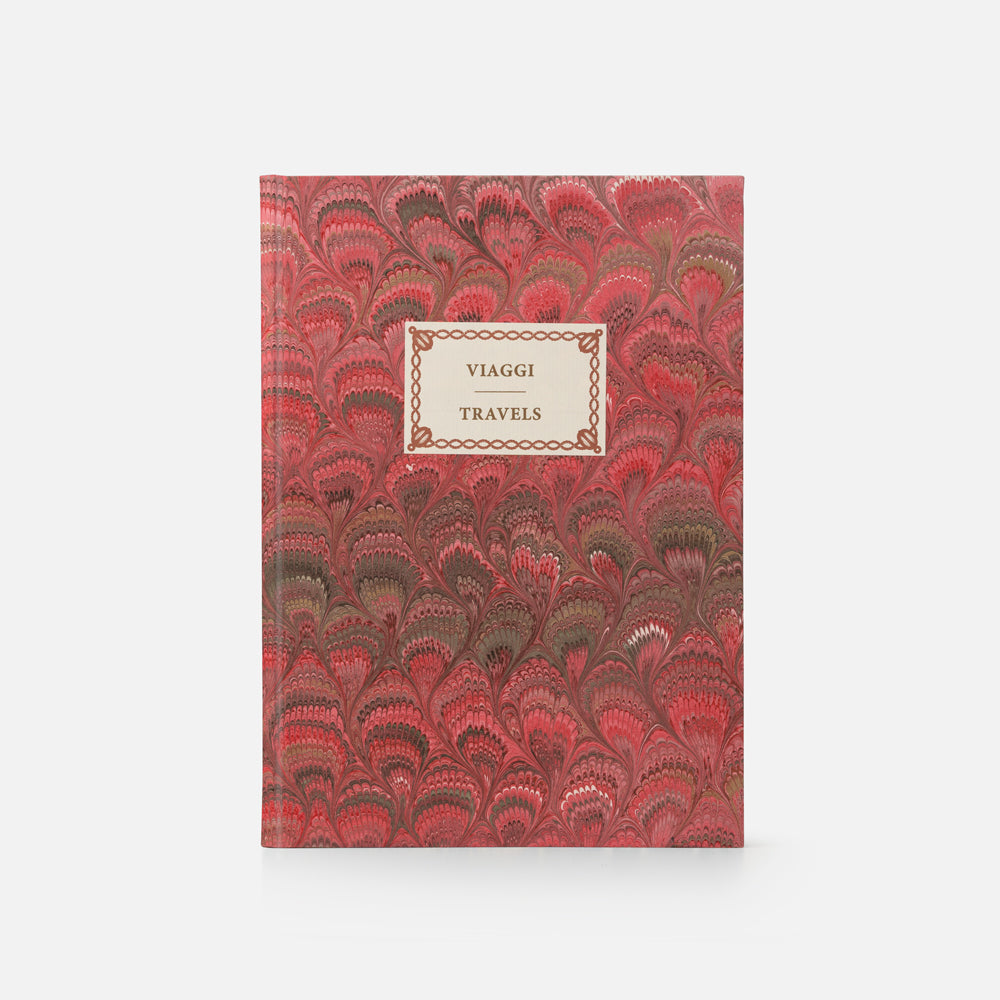 Taccuino Viaggi<br>Copertina rigida - Collezione Pavoni