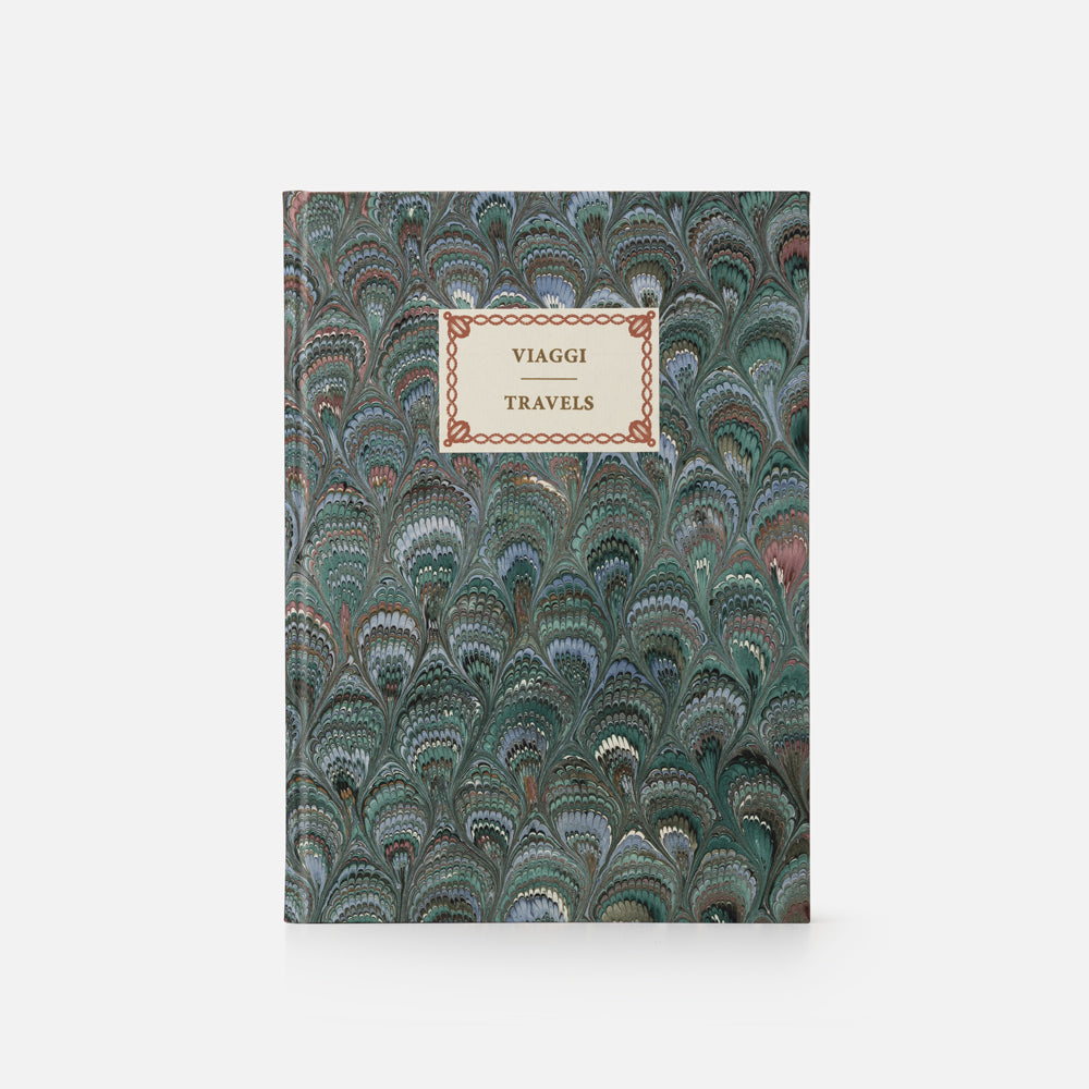 Taccuino Viaggi<br>Copertina rigida - Collezione Pavoni