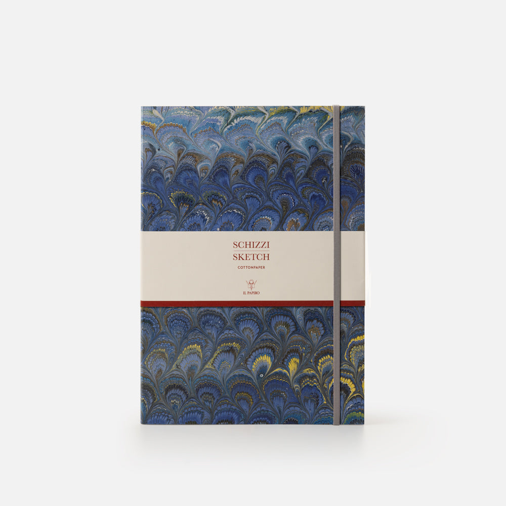 Cottonpaper sketchbook - Peacocks