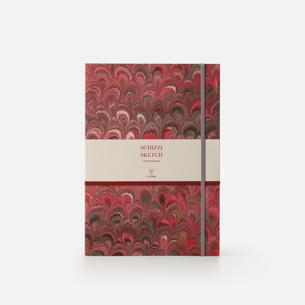 Cottonpaper sketchbook - Peacocks
