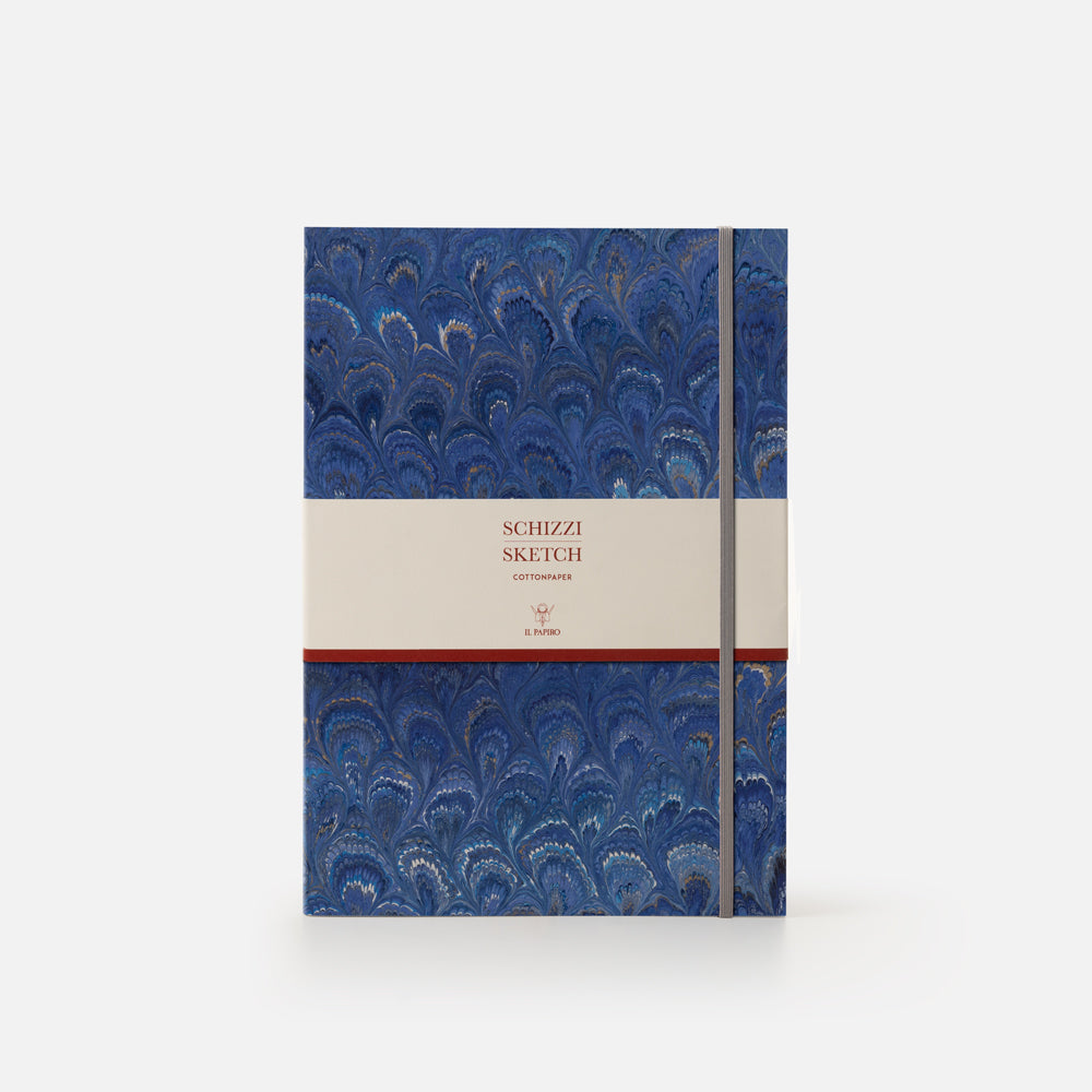 Cottonpaper sketchbook - Peacocks