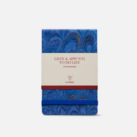 Cottonpaper to do list pad with elastic - Peacocks