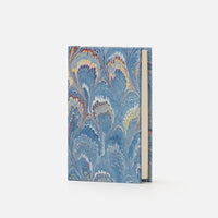 Taccuino pagine bianche<br>Copertina rigida - Collezione Pavoni