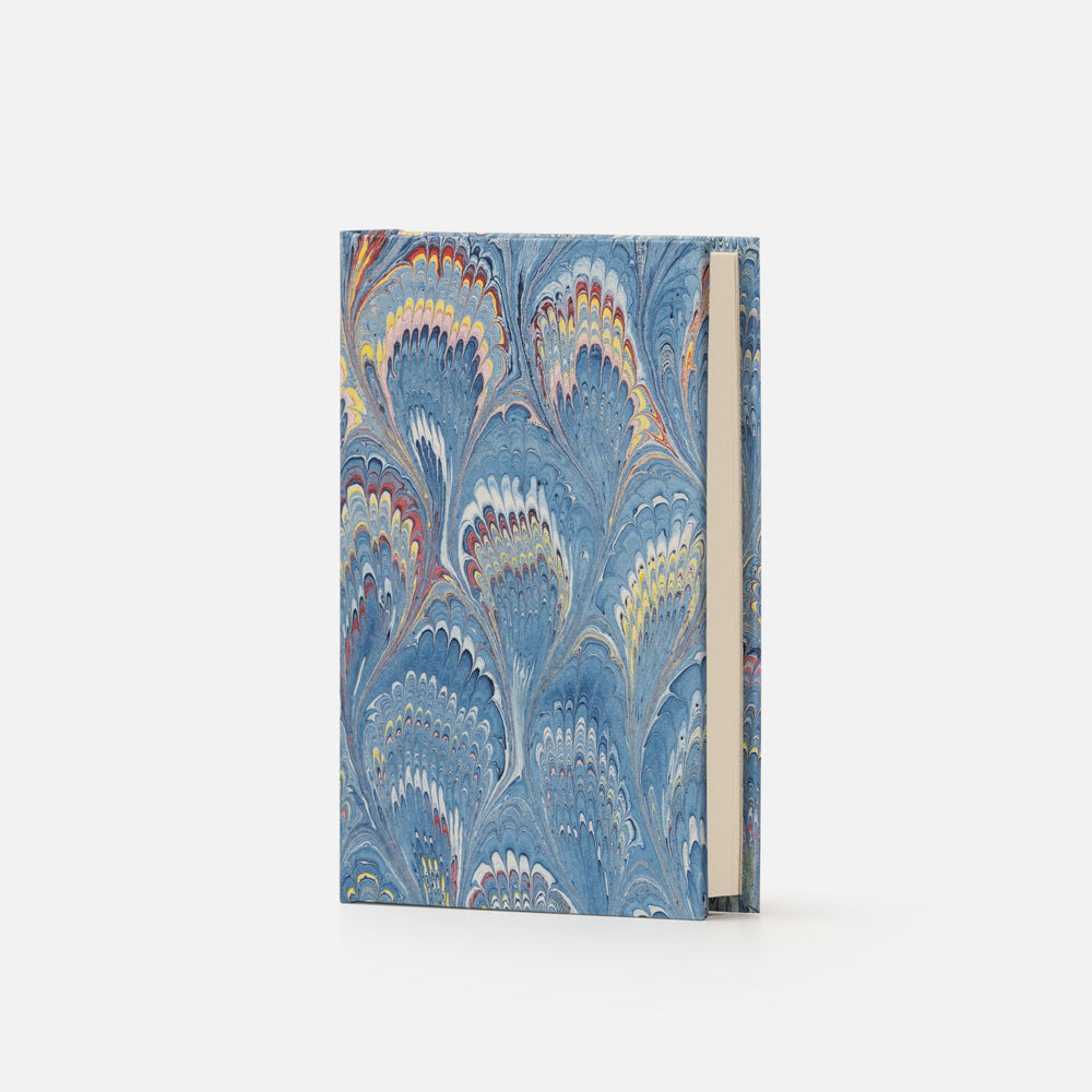 Taccuino pagine bianche<br>Copertina rigida - Collezione Pavoni