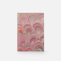 Taccuino pagine bianche<br>Copertina rigida - Collezione Pavoni
