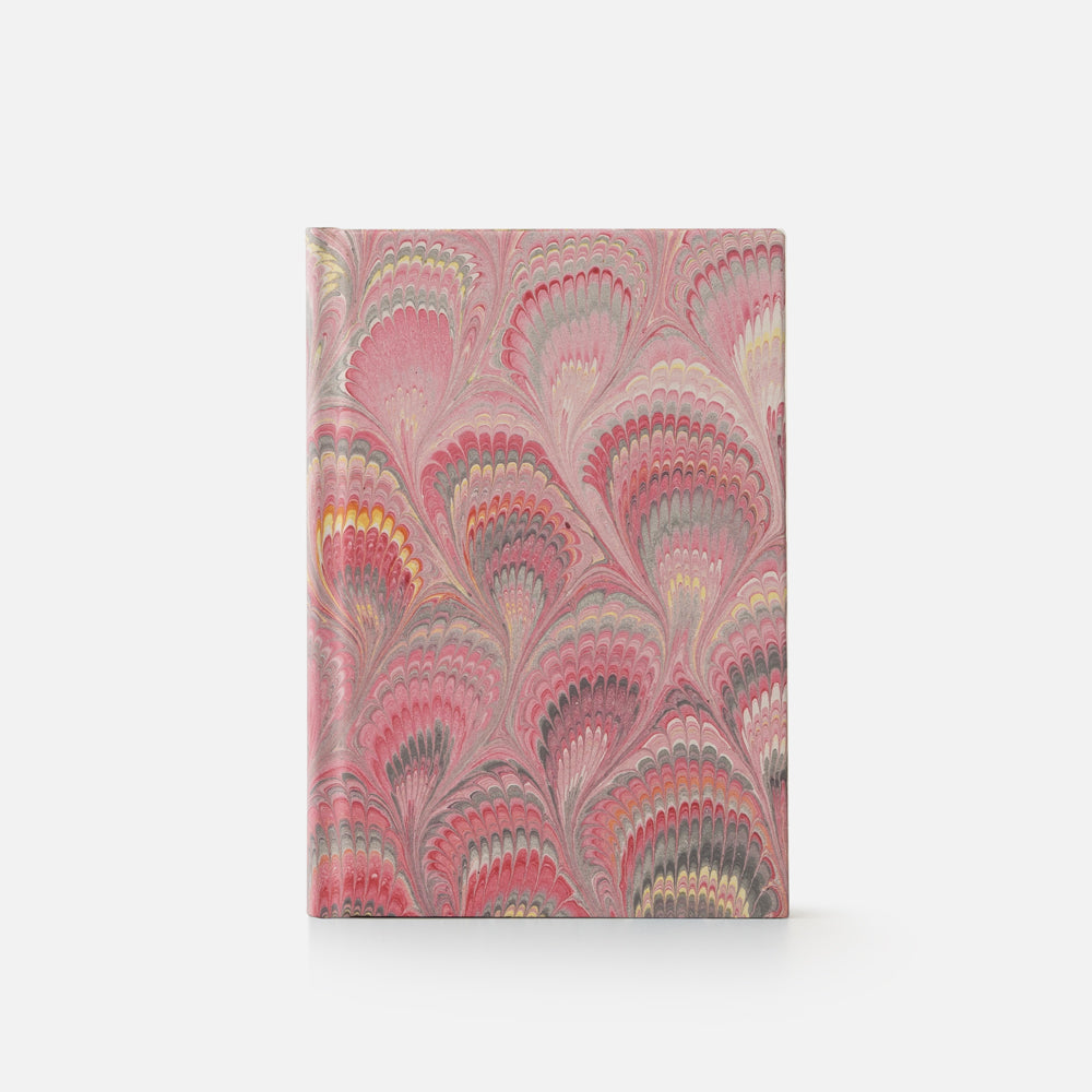 Taccuino pagine bianche<br>Copertina rigida - Collezione Pavoni