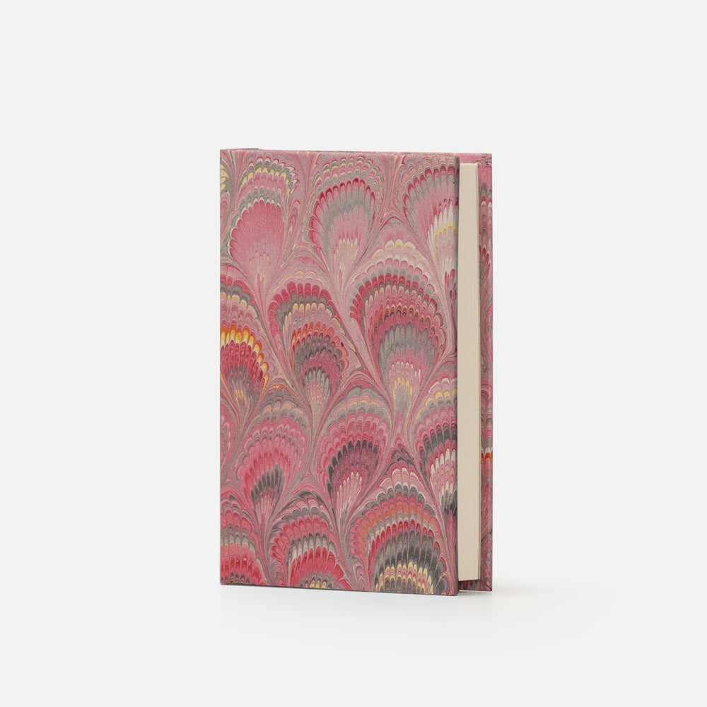 Taccuino pagine bianche<br>Copertina rigida - Collezione Pavoni
