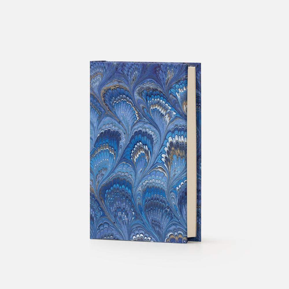 Taccuino pagine bianche<br>Copertina rigida - Collezione Pavoni