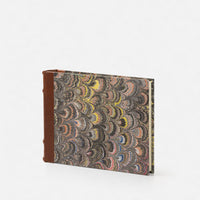 Album foto con dorso in pelle<br>Copertina rigida - Collezione Pavoni