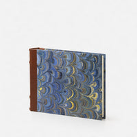 Album foto con dorso in pelle<br>Copertina rigida - Collezione Pavoni