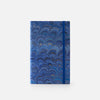 Taccuino pagine a puntini con elastico<br>Copertina morbida - Collezione cottonpaper “Pavoni”