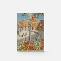 Taccuino pagine bianche<br>Copertina rigida - Collezione litografata