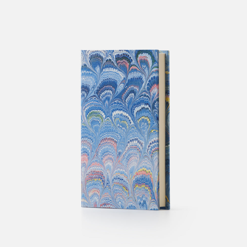 Taccuino pagine bianche<br>Copertina rigida - Collezione Pavoni