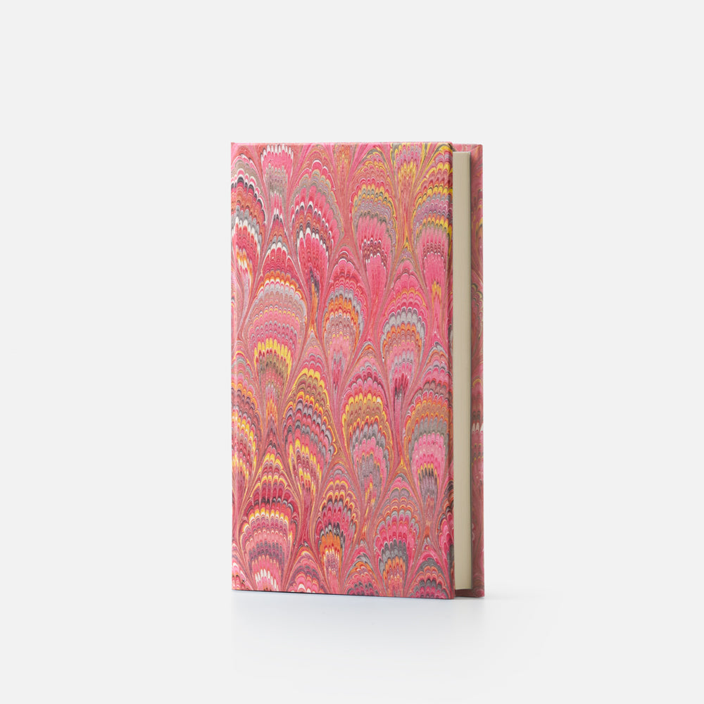 Taccuino pagine bianche<br>Copertina rigida - Collezione Pavoni