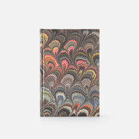 Taccuino pagine bianche<br>Copertina rigida - Collezione Pavoni