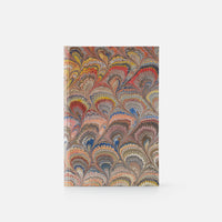 Taccuino pagine bianche<br>Copertina rigida - Collezione Pavoni
