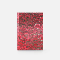 Taccuino pagine bianche<br>Copertina rigida - Collezione Pavoni