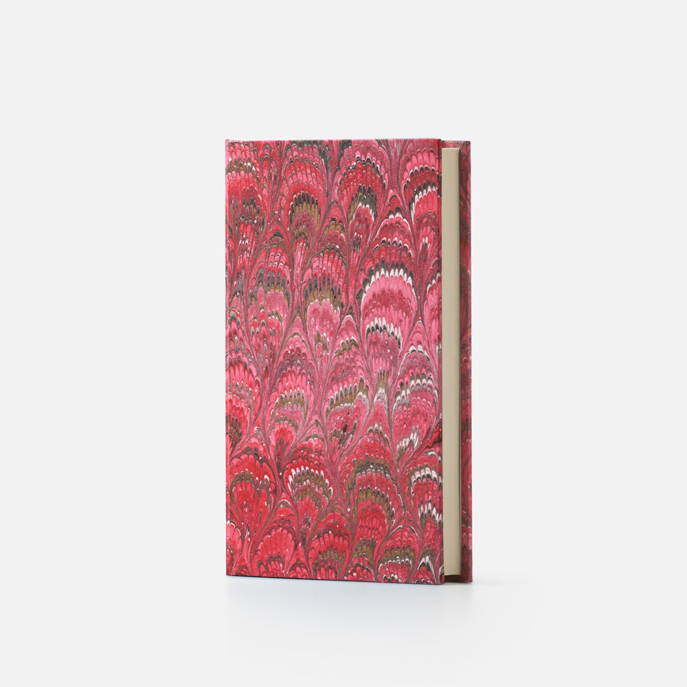 Taccuino pagine bianche<br>Copertina rigida - Collezione Pavoni