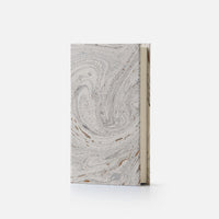 Taccuino pagine bianche<br>Copertina rigida - Collezione Marmi