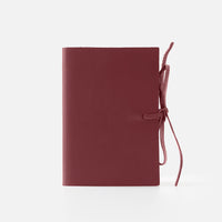 Taccuino pagine bianche<br>Copertina morbida - Collezione pelle
