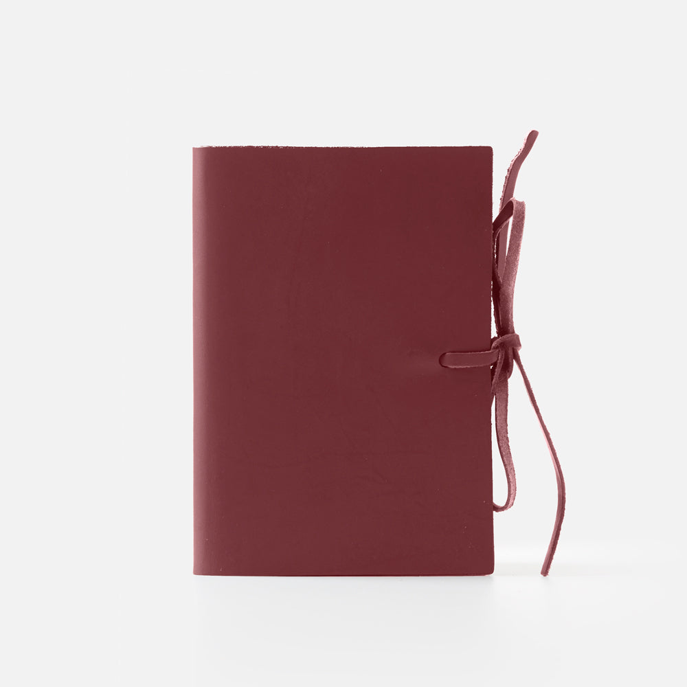 Taccuino pagine bianche<br>Copertina morbida - Collezione pelle
