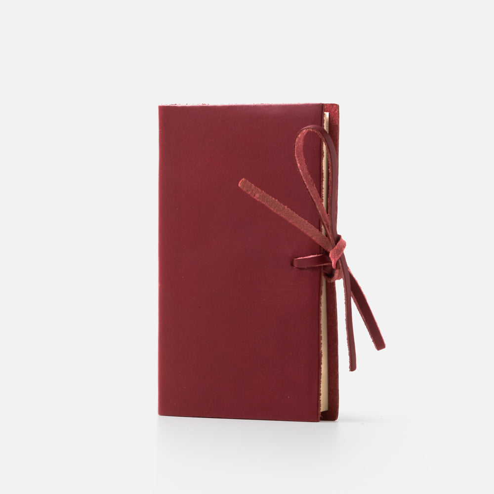 Taccuino pagine bianche<br>Copertina morbida - Collezione pelle