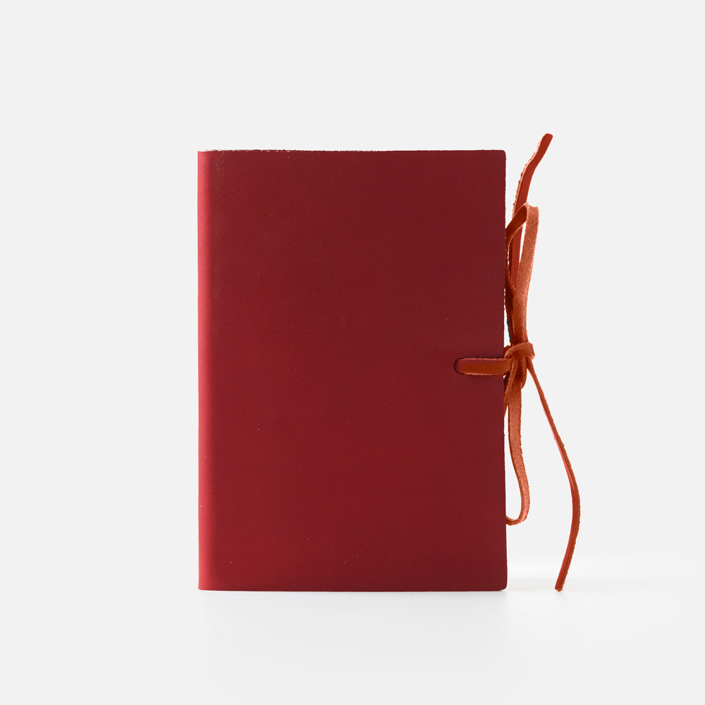 Taccuino pagine bianche<br>Copertina morbida - Collezione pelle