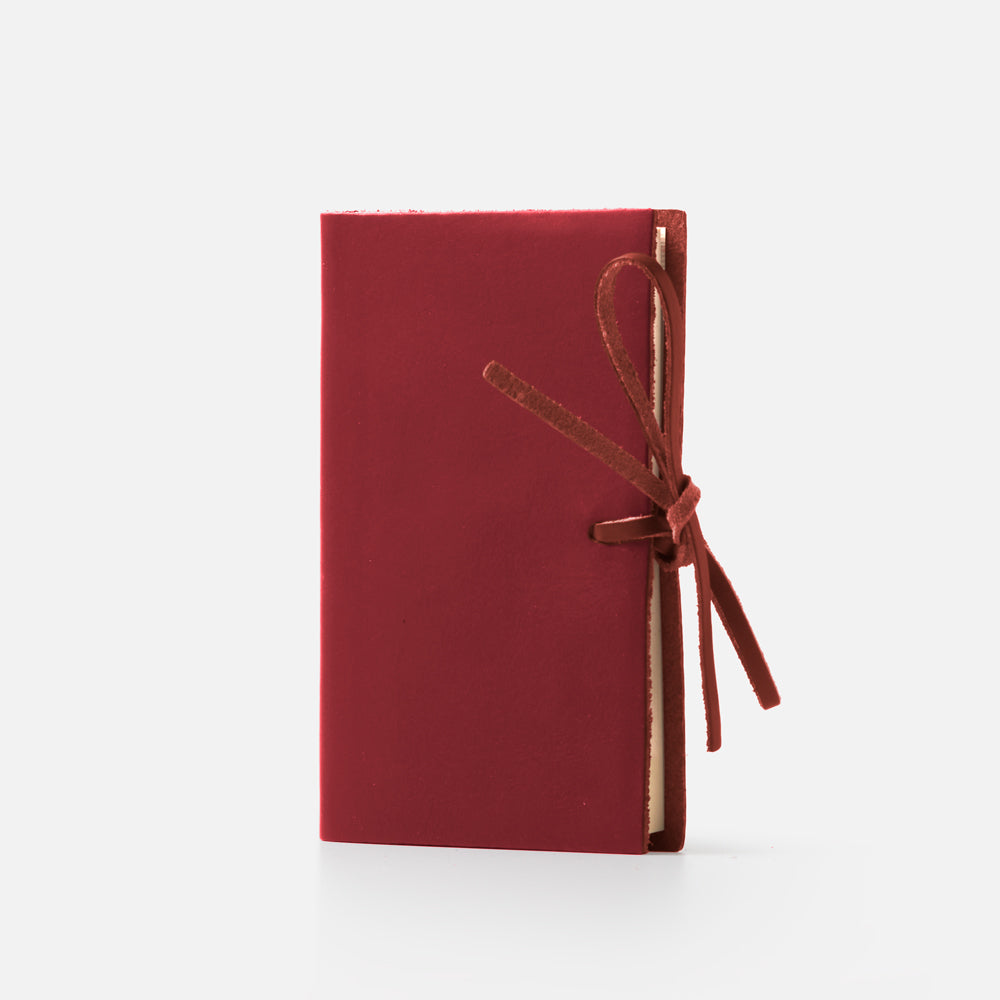 Taccuino pagine bianche<br>Copertina morbida - Collezione pelle