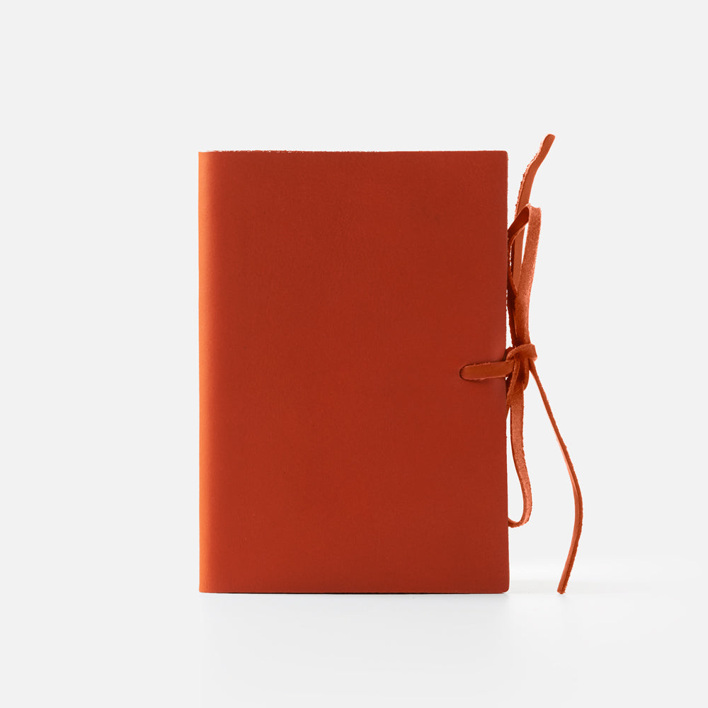 Taccuino pagine bianche<br>Copertina morbida - Collezione pelle