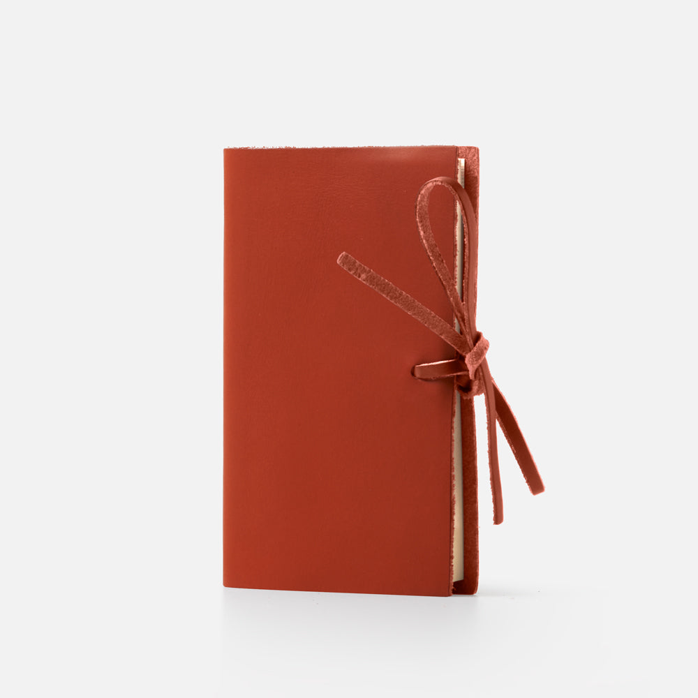 Taccuino pagine bianche<br>Copertina morbida - Collezione pelle