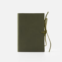 Taccuino pagine bianche<br>Copertina morbida - Collezione pelle