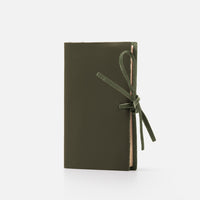 Taccuino pagine bianche<br>Copertina morbida - Collezione pelle