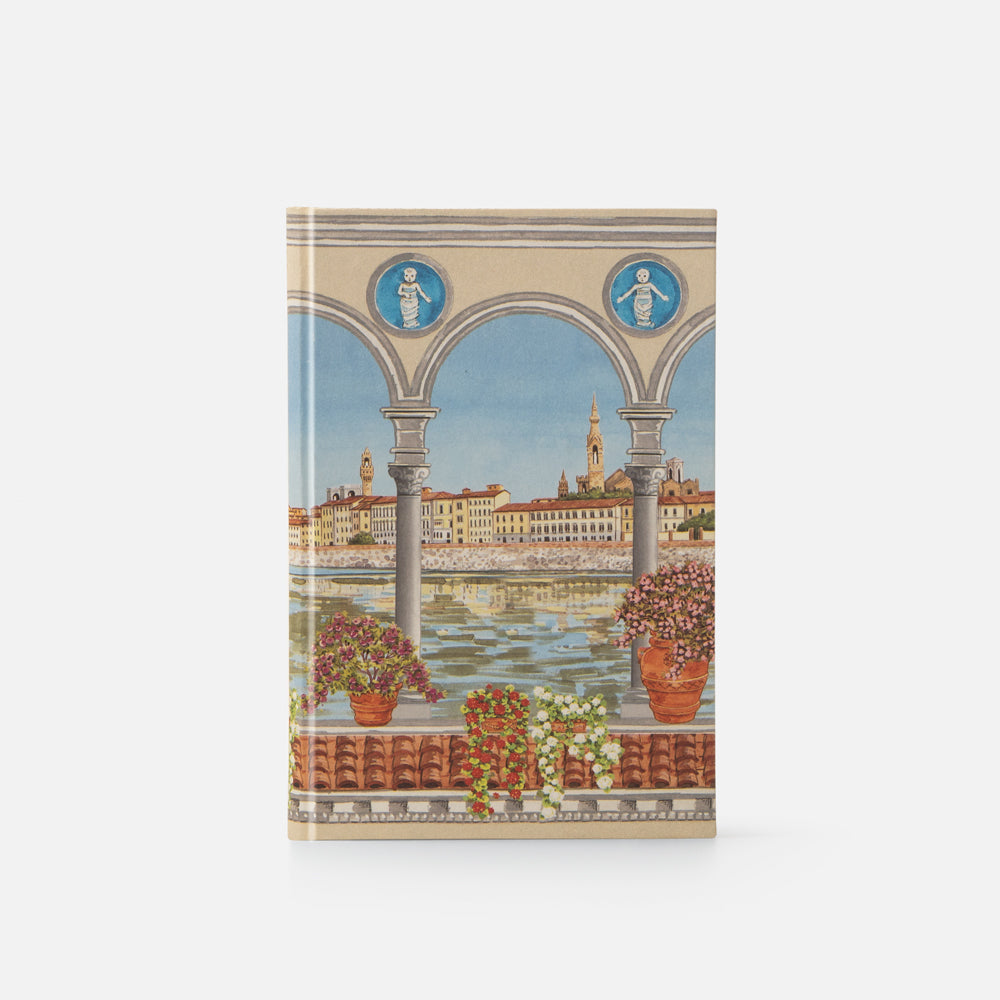 Taccuino pagine bianche<br>Copertina rigida - Collezione litografata