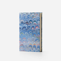 Taccuino pagine bianche<br>Copertina rigida - Collezione Pavoni