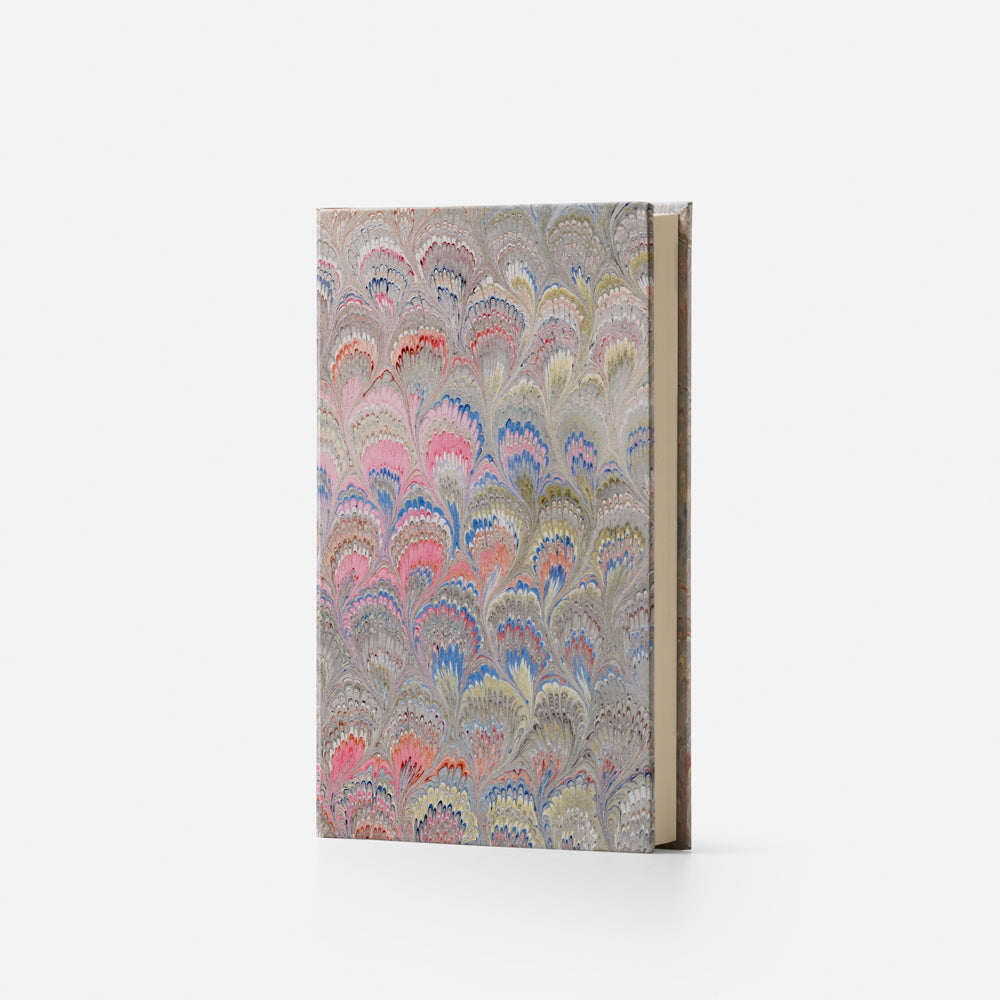 Taccuino pagine bianche<br>Copertina rigida - Collezione Pavoni