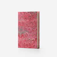 Taccuino pagine bianche<br>Copertina rigida - Collezione Pavoni