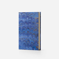 Taccuino pagine bianche<br>Copertina rigida - Collezione Pavoni