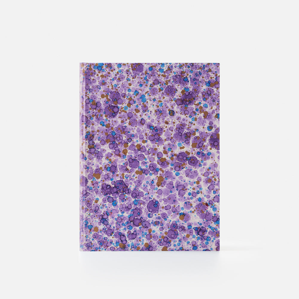 Taccuino pagine bianche<br>Copertina rigida - Collezione Gocciolati