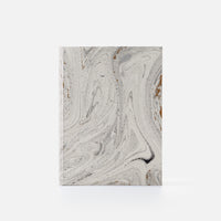 Taccuino pagine bianche<br>Copertina rigida - Collezione Marmi