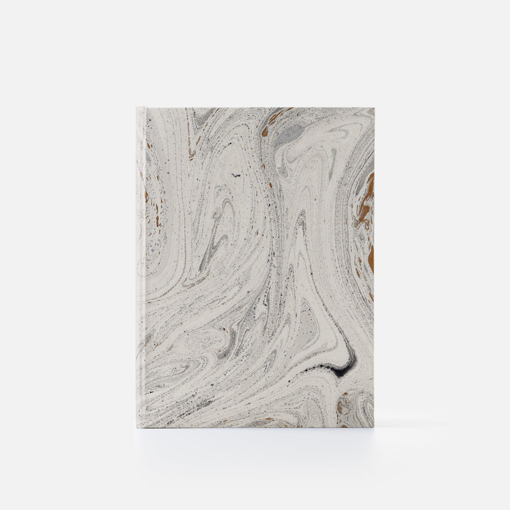 Taccuino pagine bianche<br>Copertina rigida - Collezione Marmi