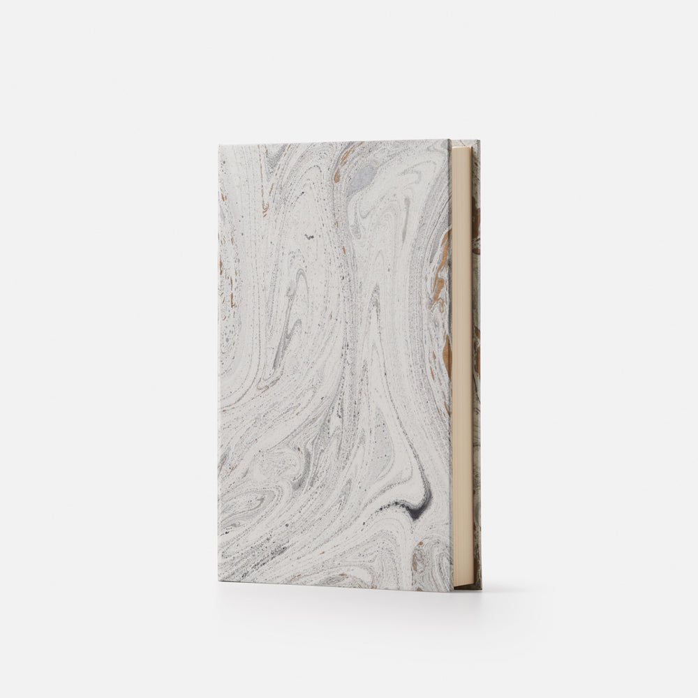 Taccuino pagine bianche<br>Copertina rigida - Collezione Marmi