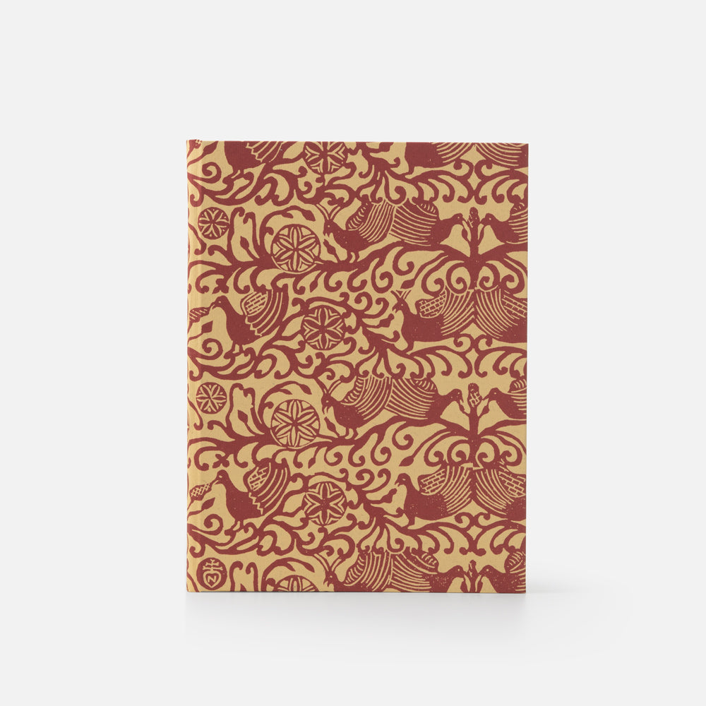 Taccuino pagine bianche<br>Copertina rigida - Collezione xilografata