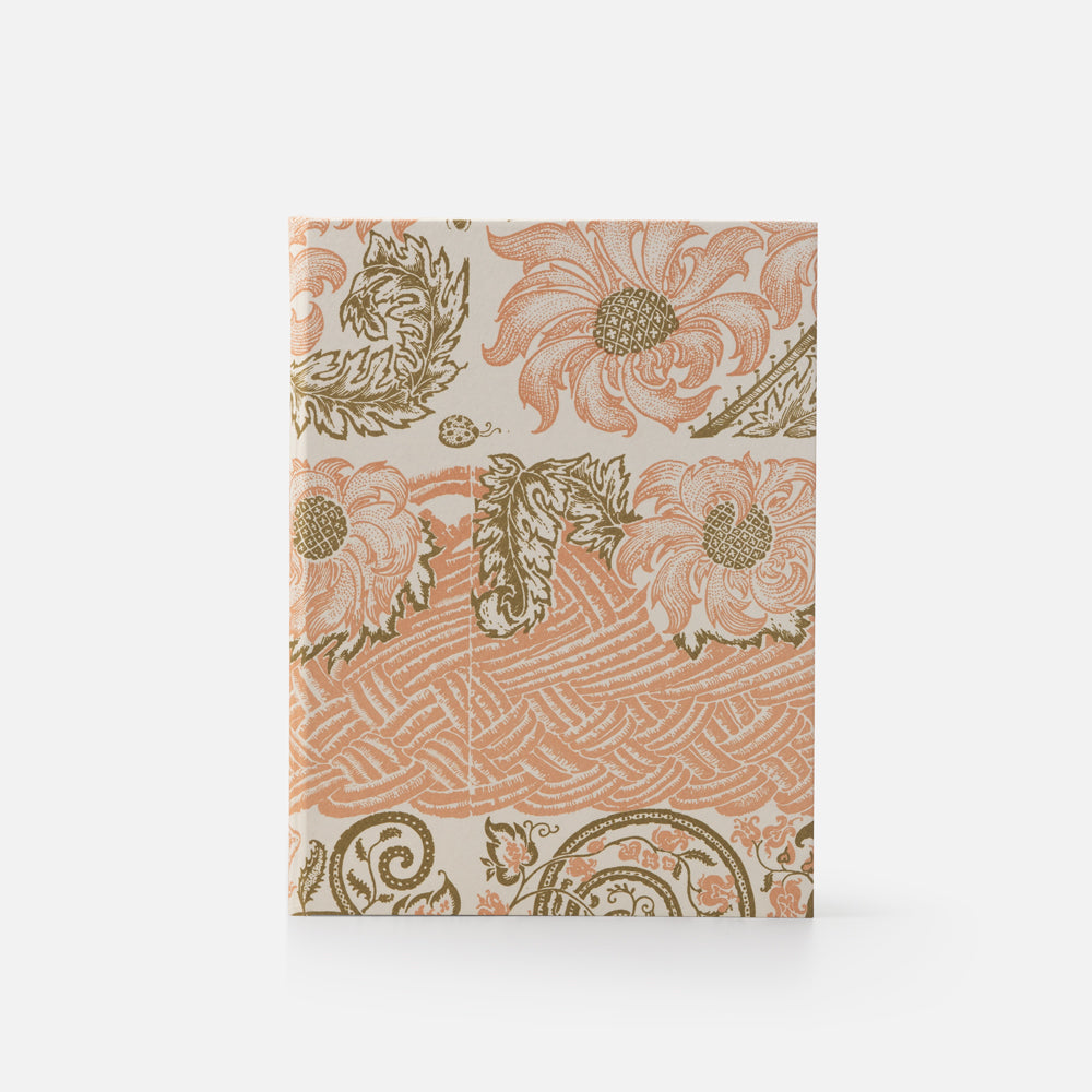 Taccuino pagine bianche<br>Copertina rigida - Collezione xilografata